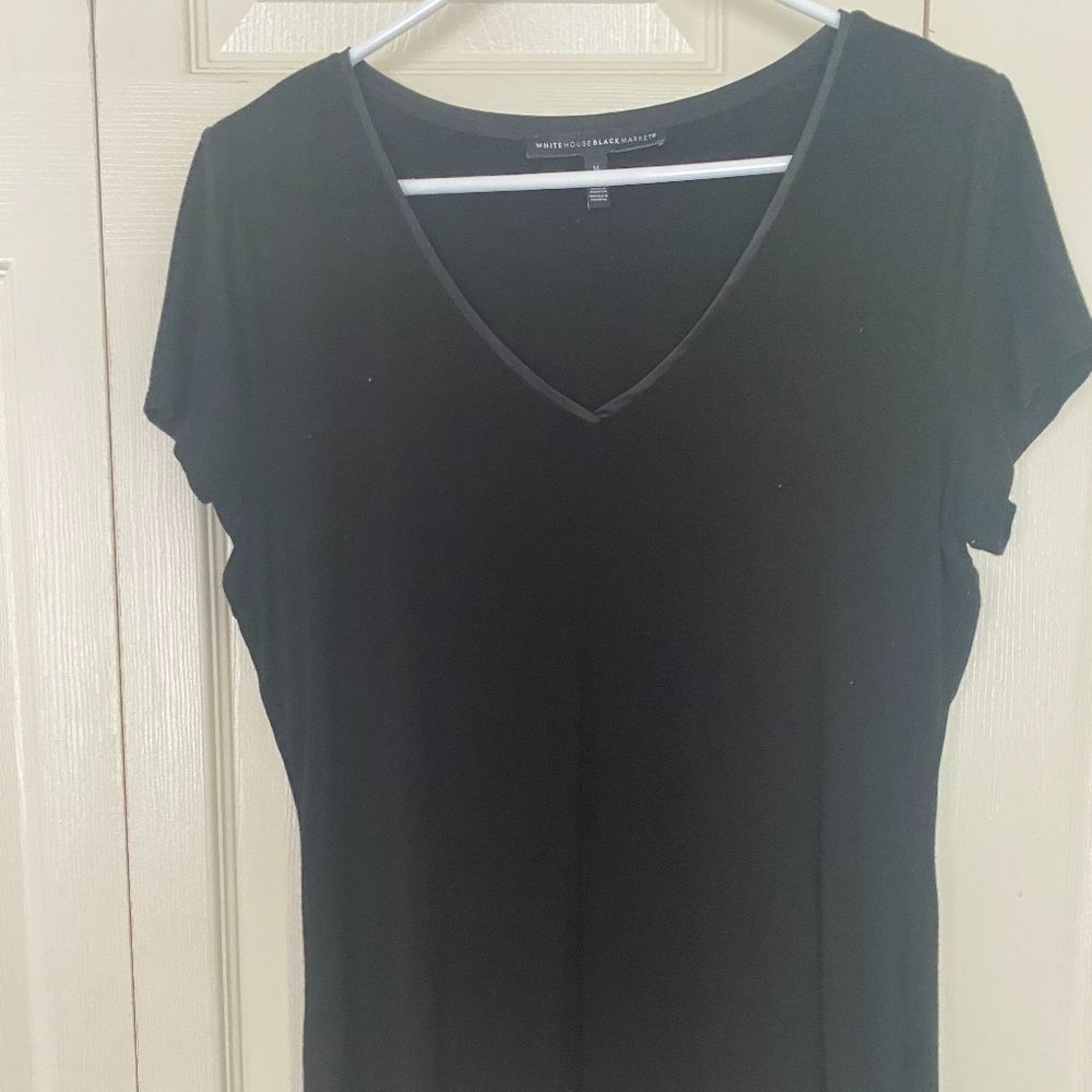 White house black market black shirt